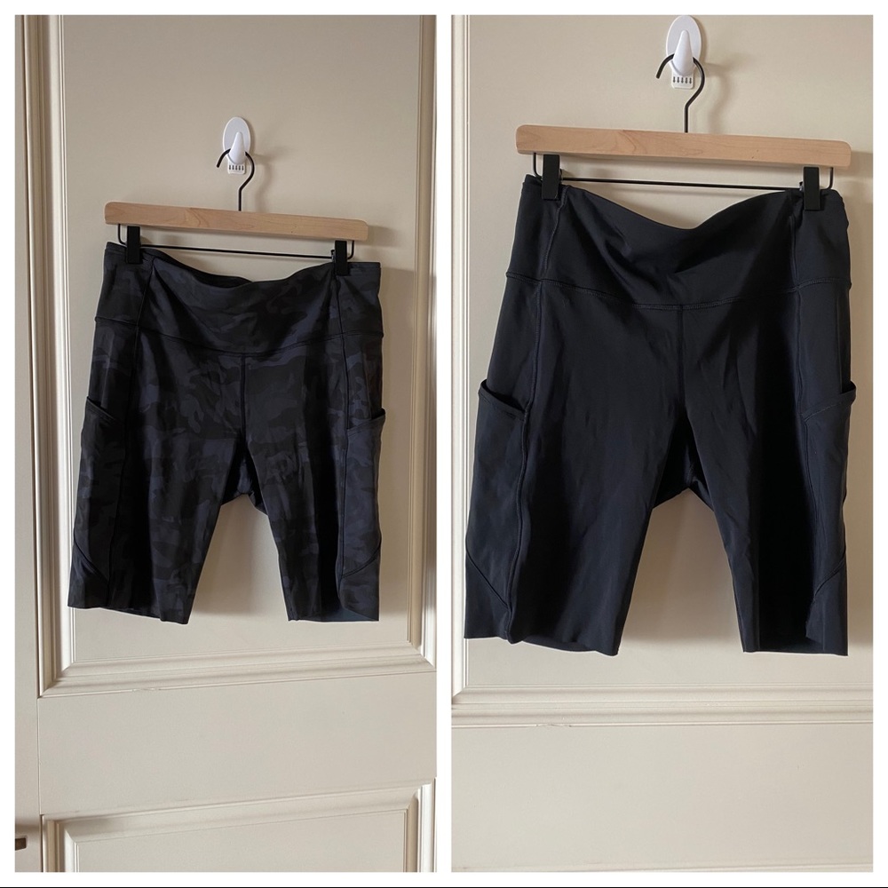 Lululemon Fast & Free 10” Biker Short Set